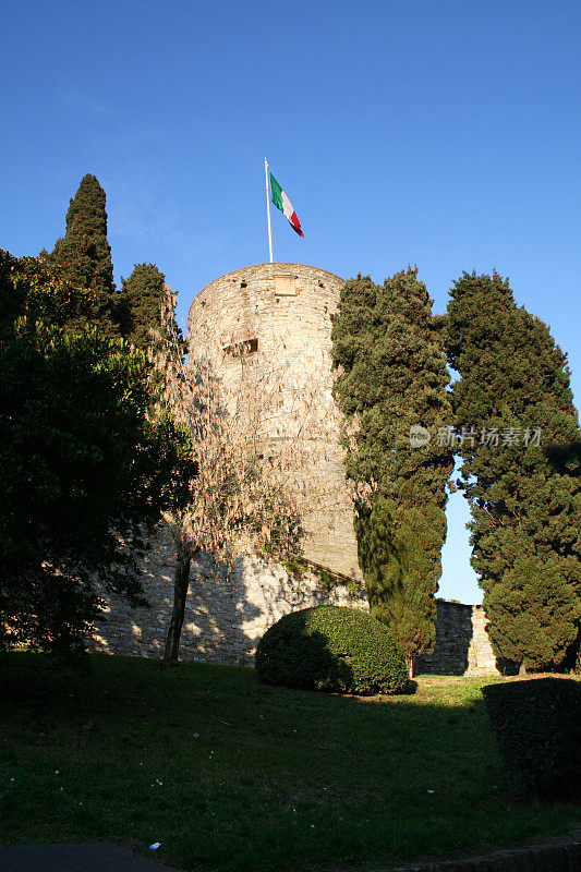 La rocca, Bergamo Alta，意大利